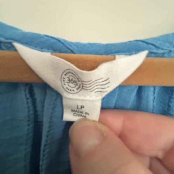 Destination 365 Petite V-Neck Button Front Midi - Picture 8 of 10